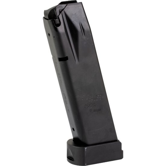Sig P226 X-Five 9mm 20rd Magazine, Black Aluminum Baseplate, Sig Sauer, OEM Production, Factory New in Box, 798681671168, SIG-8901168, RTG Parts