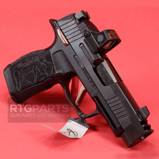 	Sig Sauer, P365XL ROSE, Sub-compact, 9MM, 3.1" Barrel, Nitron Finish, Black, Rose Gold Accents, ROMEO-RS Sight, X-RAY3 Day/Night Sights, Polymer Grips, Manual Safety, 12 Rounds, 2 Magazines, 798681729982, FFL-SIG-365XL-9-ROSE-MS-RS, RTG Parts