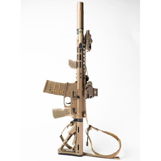 Die Free Co, Kung Fu Grip, Fits AR-15/AR-10, Flat Dark Earth, 860010992616, ARR-DFC-KFG-FDE, RTG Parts