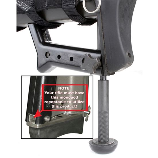 Barrett 50BMG 82A1 99 95 Monopod Assembly New, Black, 816715011022, MIS-BAR-13348, RTG Parts