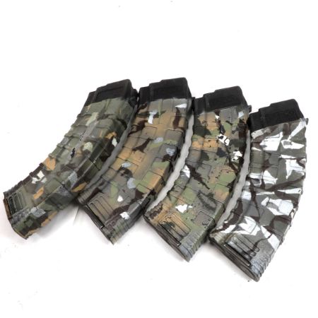 Picture of FOUR TAPCO AK47 30RD MAGS VG, CAMO PAINT