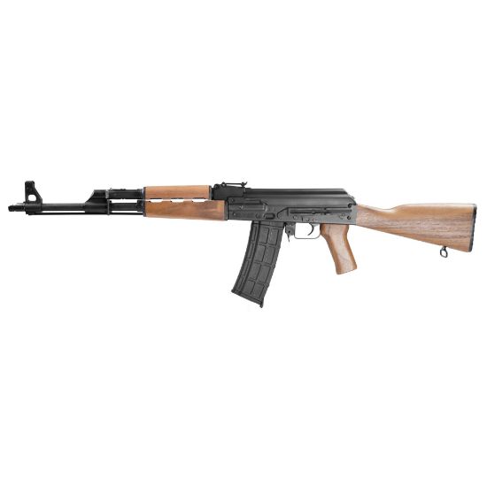 Zastava, M90, Semi-automatic Rifle, 5.56 NATO, 18.25" Barrel, Chrome Lined, Matte Finish, Black, Walnut Stock Set, 30rd, 685757098588, FFL-ZASTAVA-ZR90556WM, RTG Parts
