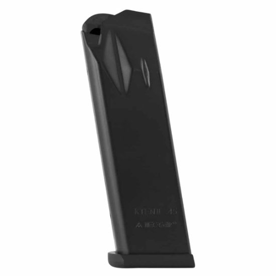 Mec-Gar Kimber TEN II, Pistol Magazine, 45ACP, 14 Rounds, Fits Kimber Ten II, Steel, Black, Anti-Friction Coating, 765595512504, MEC-MGK4514AFC, RTG Parts