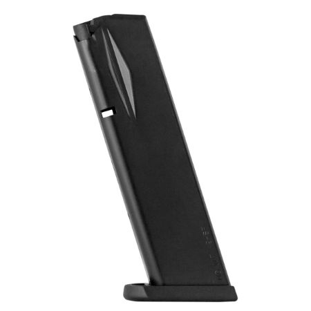 Mec-Gar, Pistol Magazine, 9mm, 17 Rounds, Black, Fits Tangfolio Small Frames, Witness & IWI Jericho 941, Steel, Anti-Friction Coating, Mecgar, 765595115132, MEC-MGWIT9SFAFC, RTG Parts