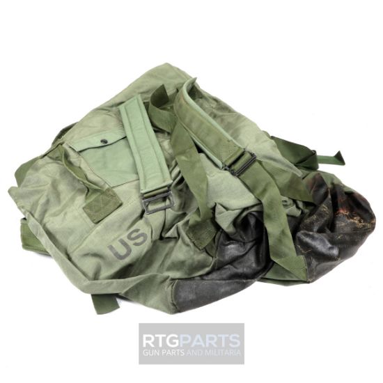 USGI OD DOUBLE STRAP DUFFLE BAG, TOP LOADING, OD Green, Grey, BIN-USGI-DUFFLE, RTG Parts