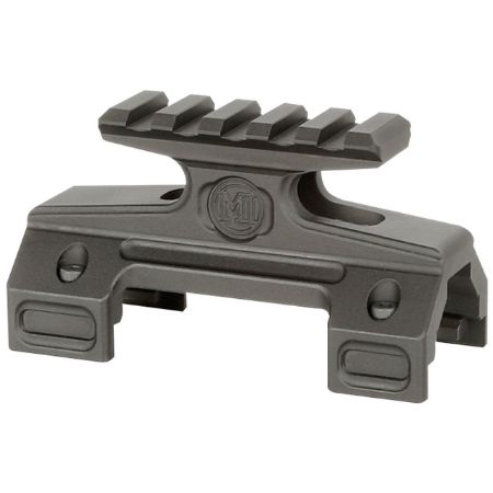 Midwest Industries, Tall Optic Mount, 1913 Interface, Fits HK MP5 MP5K and Clones, Black, 812102036357, MI-MP5-RDMT-5S, RTG Parts