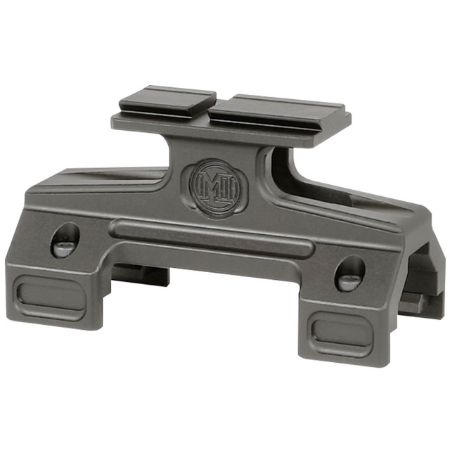 Midwest Industries, Tall Optic Mount, Aimpoint Acro Interface, Fits HK MP5 MP5K and Clones, Black, 812102036371, MI-MP5-RDMT-ACRO, RTG Parts