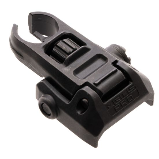 Magpul MBUS Pro Hooded Front Back Up Sight for Picatinny, BUIS, AR15, 840815149316, MP-MAG1518-BLK, RTG Parts