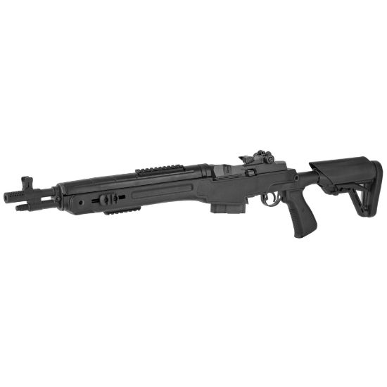 Springfield, M1A SOCOM QCB, Semi-automatic, 308 Winchester, 16.25" Carbon Steel Barrel with 1:11 Twist Rate, CQB Composite Stock, 10 Rounds, Adjustable Sights, 706397904074, FFL-SPRINGFIELD-AA9611, RTG Parts