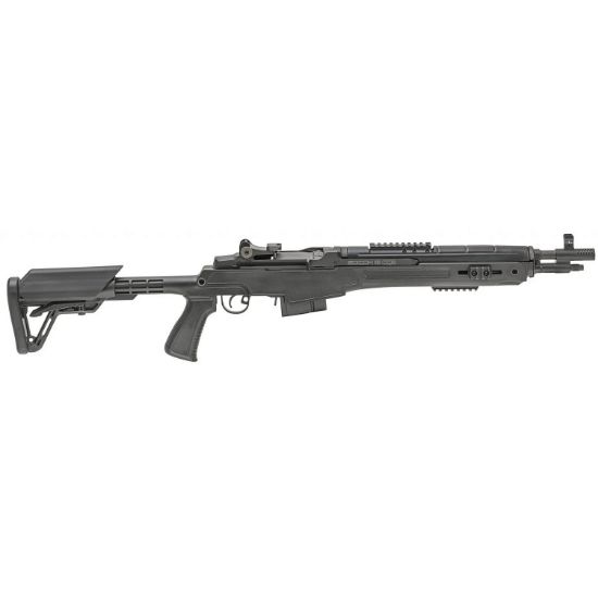Springfield, M1A SOCOM QCB, Semi-automatic, 308 Winchester, 16.25" Carbon Steel Barrel with 1:11 Twist Rate, CQB Composite Stock, 10 Rounds, Adjustable Sights, 706397904074, FFL-SPRINGFIELD-AA9611, RTG Parts