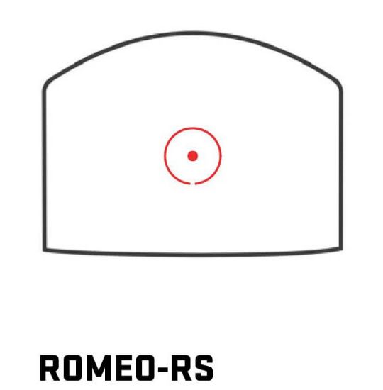 Sig Sauer, ROMEO-RS Pro, Red Dot Sight, 31mm Objective, 32 MOA Circle with 2 MOA Red Dot, Clear Housing, 798681721498, SIG-SOR02001, RTG Parts