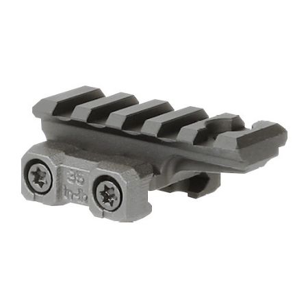 Midwest Industries, M1913 Picatinny Riser, 5-Slot, Black, 812102036258, MI-MK2-R5, RTG Parts