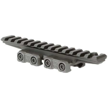 Midwest Industries, M1913 Picatinny Riser, 13-Slot, 13 Lug, Black, 812102036272, MI-MK2-R13, RTG Parts