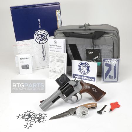 Picture of S&W 686 COMP PLUS 7RD AIMPOINT ACRO BUNDLE 357MAG 4.12" TITANIUM R