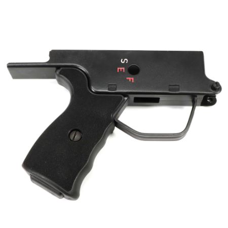 Picture of HK91/G3 STEEL CLIPPED & PINNED SEF LOWER W/ GRIP, PAINTED BLACK