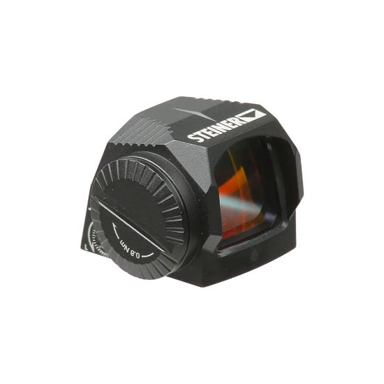 Steiner, MPS-C, Micro Pistol Sight, 1X Magnification, 1.6MOA Red Dot, Matte Finish, Black, RMSc Footprint, MIS-ST-8700000039, 840229107384, RTG Parts