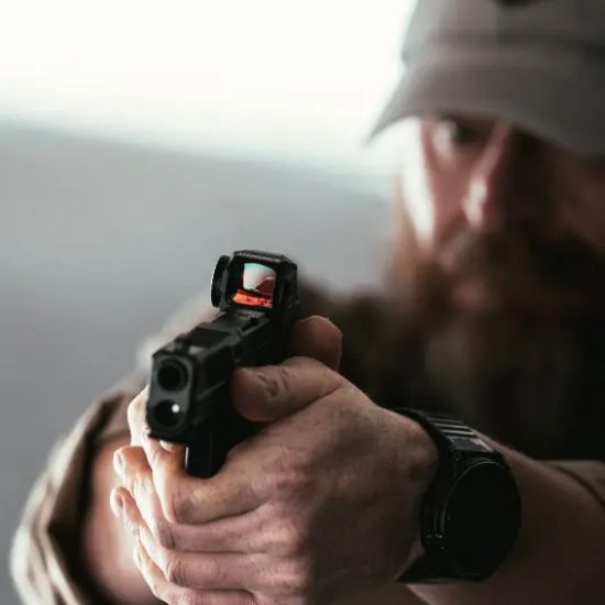 Steiner, MPS-C, Micro Pistol Sight, 1X Magnification, 1.6MOA Red Dot, Matte Finish, Black, RMSc Footprint, MIS-ST-8700000039, 840229107384, RTG Parts