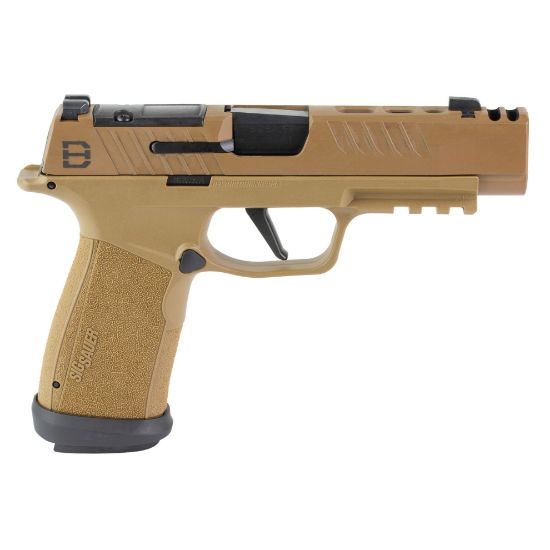 Sig Sauer, P365XF DH3, Striker Fired, Semi-automatic, Polymer Frame Pistol, 9MM, 3.7" Barrel, Cerakote Finish, Coyote, X-RAY3 Day/Night Sights, Optic Ready with SIG-LOC Compact Footprint, Slide Integrated Expansion Chamber, (2)-21 Round and (1)-17 Round Magazine, 798681737277, FFL-SIG-365XF-9-DH3, RTG Parts
