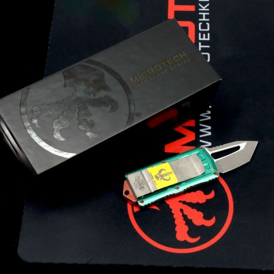 Picture of MICROTECH EXOCET BOUNTY HUNTER T/E OTF AUTOMATIC KNIFE, 1.94 INCH, 158-10BH