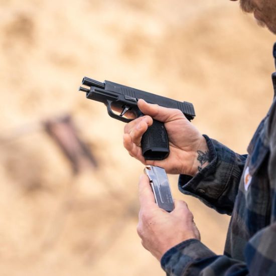 	Magpul Industries, Magazine, AMAG 12 SG9, 9MM, 12 Rounds, For Sig P365, Stainless Steel Finish, Silver, 840815150398, MP-MAG1488-SST, RTG Parts