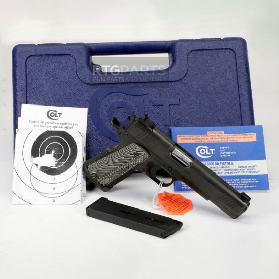 Picture of COLT CUSTOM SHOP CARRY LIMITED GOVERNMENT 45ACP 5" SS SMOKE DLC O1080CS