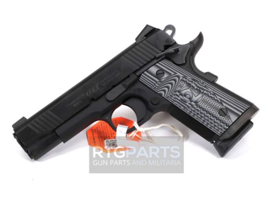 Colt's Manufacturing, Combat Unit CCO, 1911, Semi-automatic, Metal Frame Pistol, 9mm, 4.25" Barrel, Matte Finish, Steel Construction, G10, Adjustable Sights, 9 Rounds, 1 Magazine, 098289111968, FFL-COLT-O9842CCU, RTG Parts