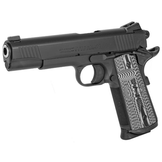 Colt's Manufacturing, Combat Unit Government, 1911, Semi-automatic, Metal Frame Pistol, Full Size, 9mm, 5" Barrel, Matte Finish, Steel Construction, G10, Adjustable Sights, 1 9rd Magazine, CCU, 098289111616, FFL-COLT-O1082CCU, RTG Parts
