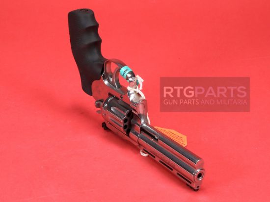 Colt's Manufacturing, Colt King Cobra, Double Action/Single Action, Revolver, 22 LR, 4.25" Barrel, Stainless Steel, Silver, Black Grips, 10 Rounds, 098289001368, FFL-COLT-KCOBRA22-SP4RFO, RTG Parts