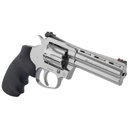 Colt's Manufacturing, Colt King Cobra, Double Action/Single Action, Revolver, 22 LR, 4.25" Barrel, Stainless Steel, Silver, Black Grips, 10 Rounds, 098289001368, FFL-COLT-KCOBRA22-SP4RFO, RTG Parts