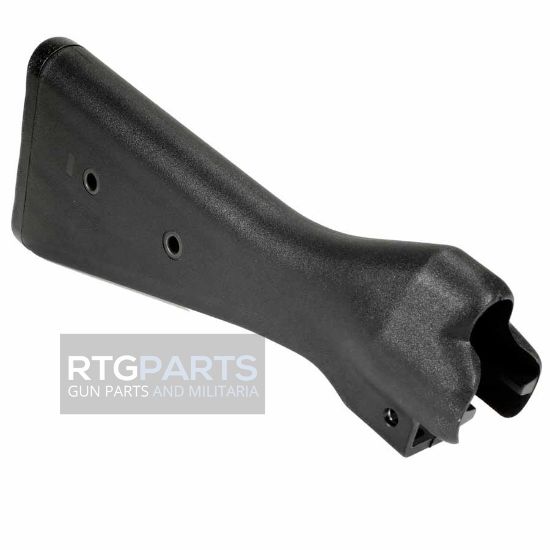 HK SP5 MP5 Black Fixed Stock, A2 Buttstock, HK94, MP5SD, AP5, Made in Germany, HK Part Number 205586, 642230150805, HKK-205586, RTG Parts