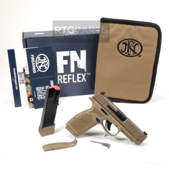 Picture of FN REFLEX MRD XL 9MM 3.8" 15RD/18RD OR TRITIUM FDE