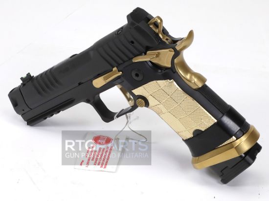 Picture of SIG SAUER P211-GTO-SC 9MM 4.4" COMP 21RD/23RD BLK & GOLD