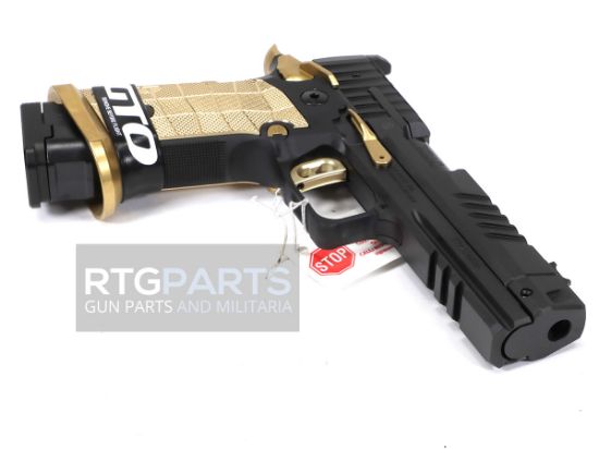 Picture of SIG SAUER P211-GTO-SC 9MM 4.4" COMP 21RD/23RD BLK & GOLD