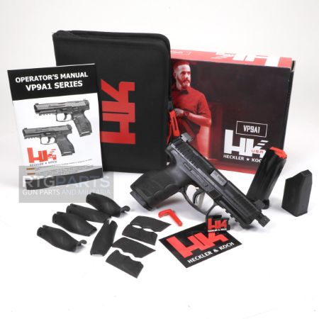 Picture of HK VP9A1 K TACTICAL 4.7" TB 9MM SR OR 15RD MAGS, 81001230