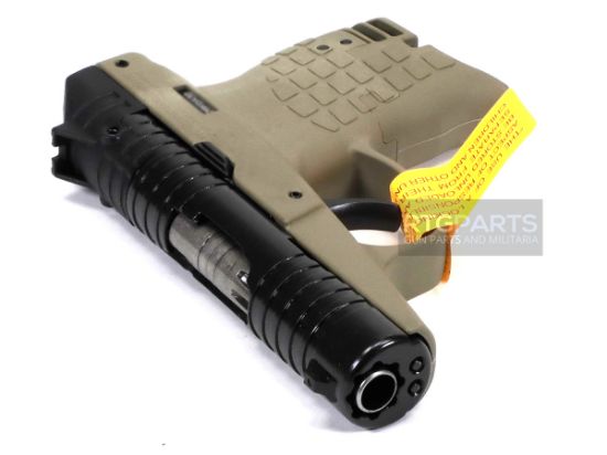 Kel-Tec, PR-3AT Tan 13rd, Striker Fired, Semi-automatic, Polymer Frame Pistol, Sub-Compact, 380ACP, 2.85" Barrel, Matte Finish, Tan with Black Slide, 13 Rounds, (2)-7 Round Stripper Clips, 640832011487, FFL-KELTEC-PR3ATTAN, RTG Parts