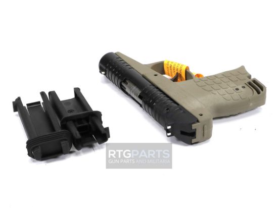 Kel-Tec, PR-3AT Tan 13rd, Striker Fired, Semi-automatic, Polymer Frame Pistol, Sub-Compact, 380ACP, 2.85" Barrel, Matte Finish, Tan with Black Slide, 13 Rounds, (2)-7 Round Stripper Clips, 640832011487, FFL-KELTEC-PR3ATTAN, RTG Parts