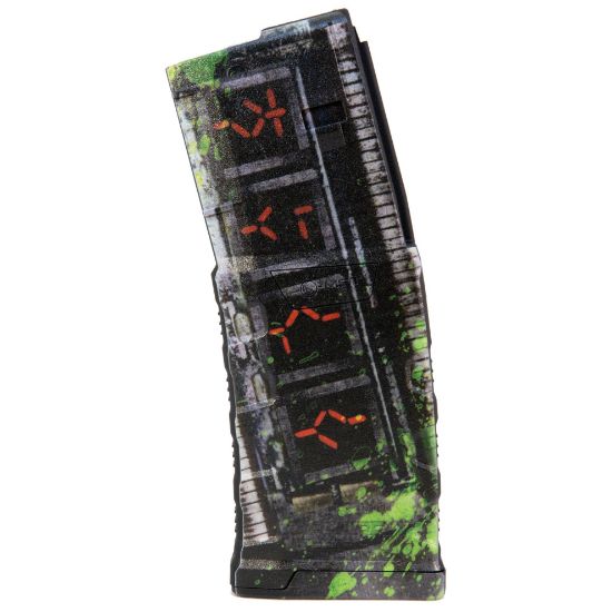 Mission First Tactical, Predator EXD Graphic Extreme Duty Magazine, 223 Remington/5.56 NATO, 30 Rounds,  AR, M16, M4, AR-15, 810099430240, MAG-EXDPM556D-PWB, RTG Parts