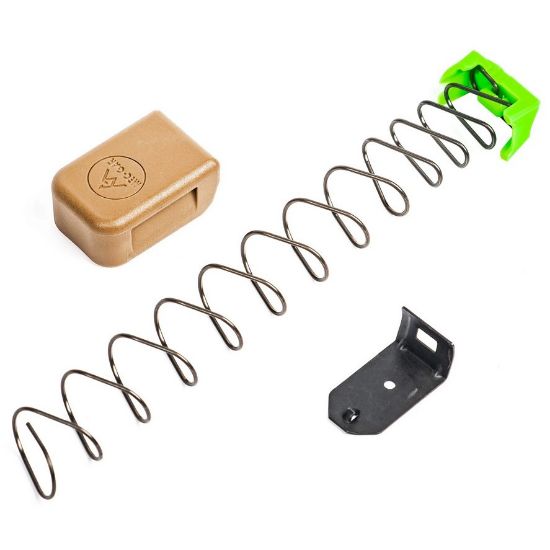 Mec-Gar USA, Plus 2 Adapter Set, Fits Mec-Gar GLOCK 9mm Full Size Magazines, FDE, Flat Dark Earth, +2 Capacity for Mec-gar 18rd G17 & G19 Mags, 20rd, 765595510470 MEC-F42354-SET-FDE, RTG Parts