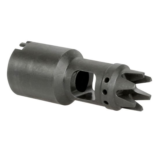 Midwest Industries, AK12, Muzzle Brake, 24x1.5 RH Thread Pitch, Black, U.S. Made, 922r, 812102034957, MI-AK12MB-2, MI, RTG Parts