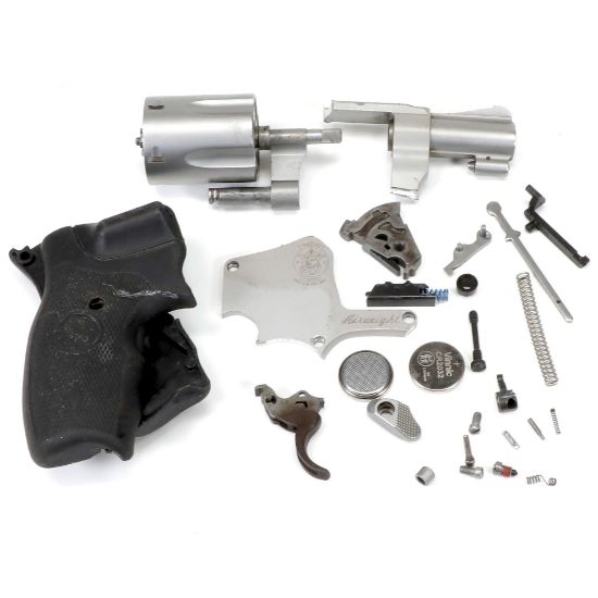 Picture of S&W 642 AIRWEIGHT 38 SPECIAL REVOLVER PARTS KIT WITH CTL LASER GRIPS