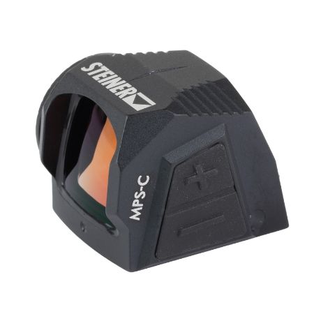 Steiner, MPS-C, Micro Pistol Sight, 1X Magnification, 1.6MOA Red Dot, Matte Finish, Black, RMSc Footprint, MIS-ST-8700000039, 840229107384, RTG Parts