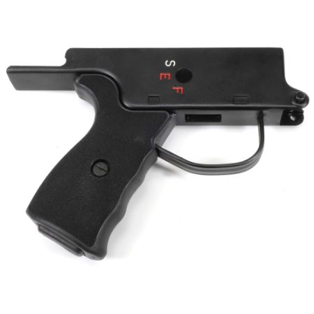 Picture of HK91/G3 STEEL CLIPPED & PINNED SEF LOWER W/ GRIP, PAINTED BLACK