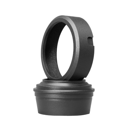 SilencerCo, Charlie Direct Thread Mount, 1/2X28, Compatible with Omega 36M, Hybrid 46M, Chimera 300, Saker 556K, Velos LBP Series, Charlie MAAD Brake, 816413026533, MIS-SIL-AC4740, RTG Parts