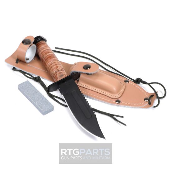 US Pilot Style Survival Knife, Reproduction, Mil-Tec, 4046872248276, 15367100, GER-8631, RTG Parts