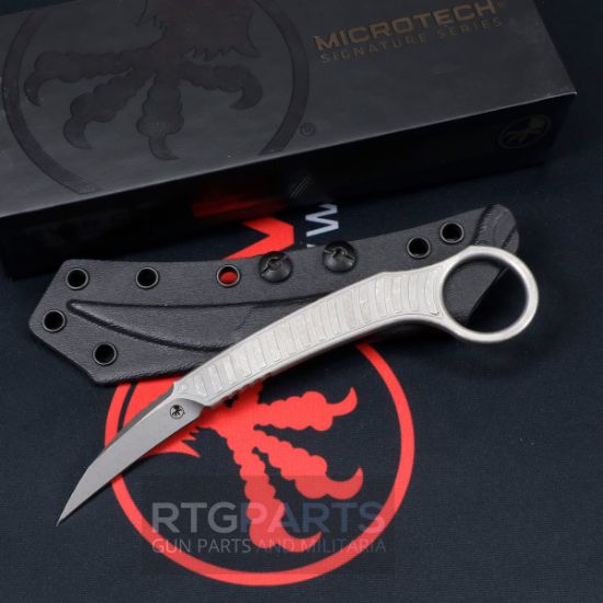 Picture of MICROTECH / BASTINELLI FEATHER FIXED BLADE 2.25" KNIFE, 215-10APS