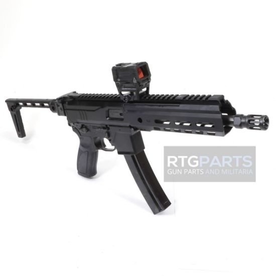 Picture of ARM BRACE, SIDE FOLDING, FOR PICATINNY, BLACK, MIDWEST INDUSTRIES