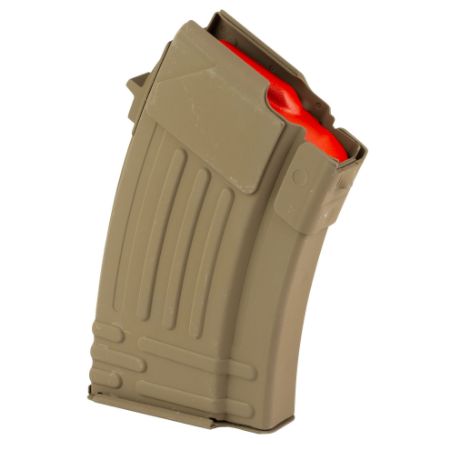 AK47 10rd Mag, Global Ordnance, 7.62X39, 10 Rounds, Fits AK-47, FDE, Matte Finish, Flat Dark Earth, 810091157398, GO-810091157398, RTG Parts