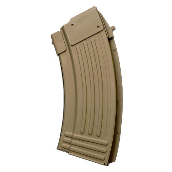 AK47 20rd Mag, Global Ordnance, 7.62X39, 20 Rounds, Fits AK-47, FDE, Matte Finish, Flat Dark Earth, 810091157435, GO-810091157435, RTG Parts