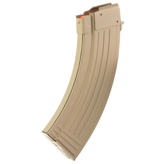 AK47 30rd Mag, Global Ordnance, 7.62X39, 30 Rounds, Fits AK-47, FDE, Matte Finish, Flat Dark Earth, 810091157466, GO-810091157466, RTG Parts