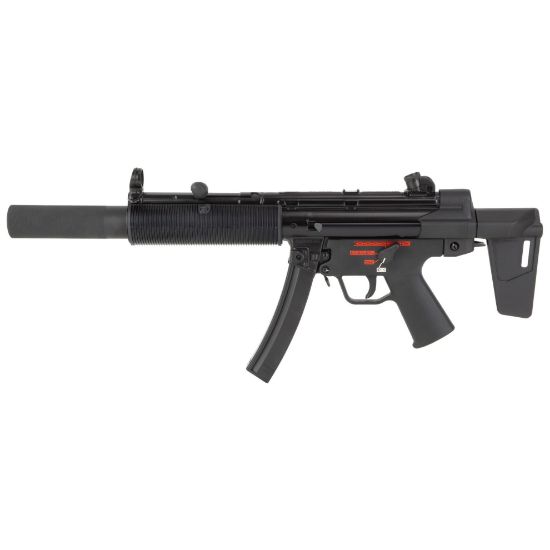 Century Arms, AP5-SD W/ Magpul MP BSL Brace, Pistol, 9MM, 5.75" 3 Lug Barrel, Threaded 1/2X28, Black, Removable Faux Suppressor, Manual Safety, Fixed Front & Adjustable Rear Sight w/ Claw Mount 1913 Picatinny Rail, Two 30rd Magazines, Includes Sling, Cleaning Kit and Hard Case, 787450933613, FFL-CENTURY-HG7886MB-N, RTG Parts